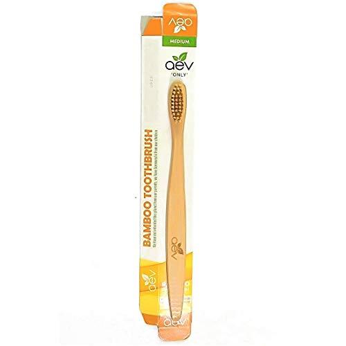 AEV AEV Eco friendly bamboo tooth brush with biodegradable bristles