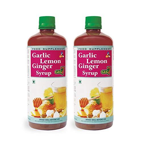 SKSB GLG7 Rose Garlic, Lemon, Ginger, Apple Cider Vinegar, Honey Syrup 525 ml