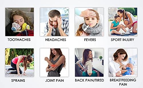 AAFOS AAFOS Hot and Cold Pain Relief Reusable Hot Water and Ice Bag for Injuries & Pain Relief Hot Water Bag Ice Bag for Pain Relief Cold Ice Pack Hot Bags