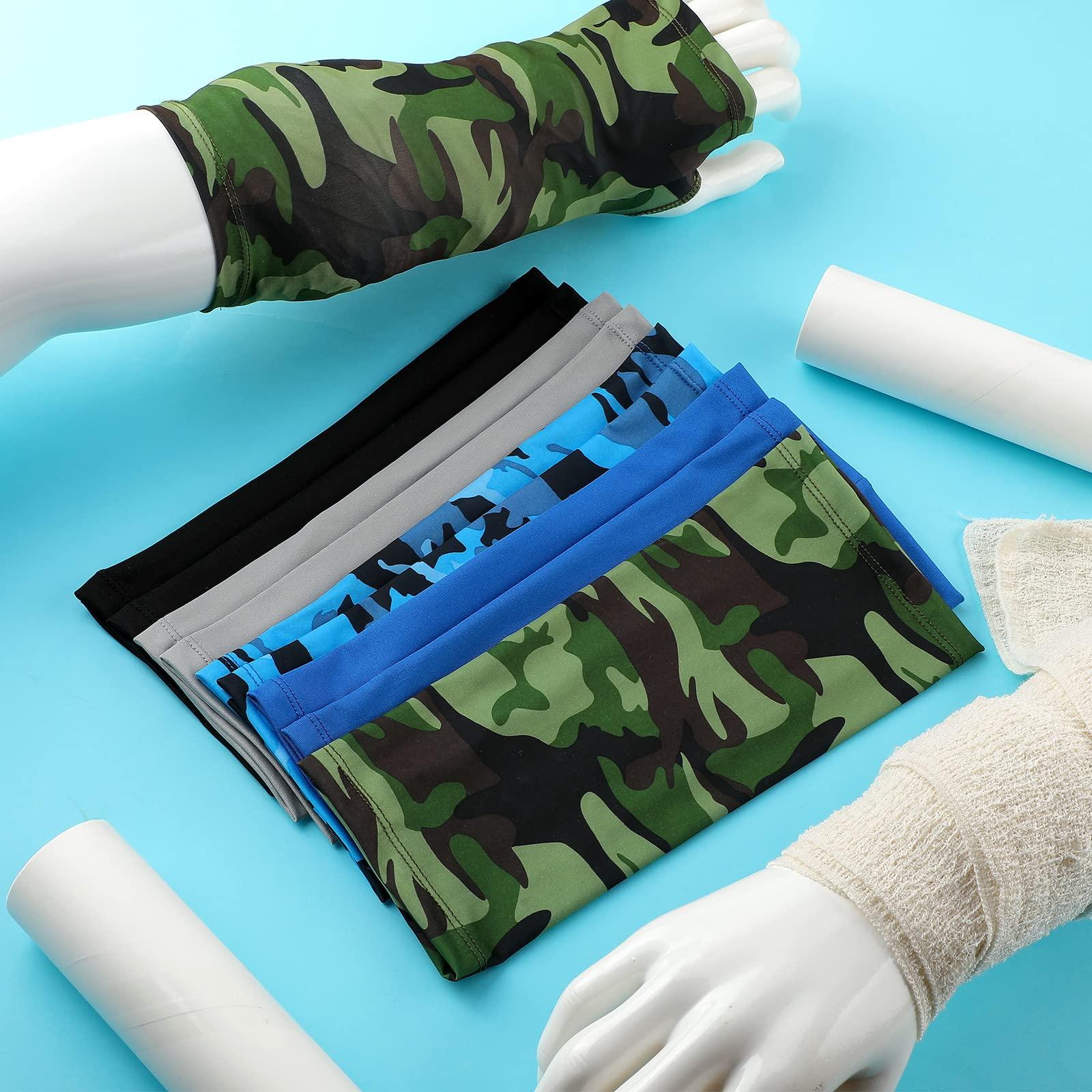 Boao 6 Pack Arm Cast Cover Elastic Cast Sleeve Arm Decorative Cast Cover Removable Washable Arm Cast Protector