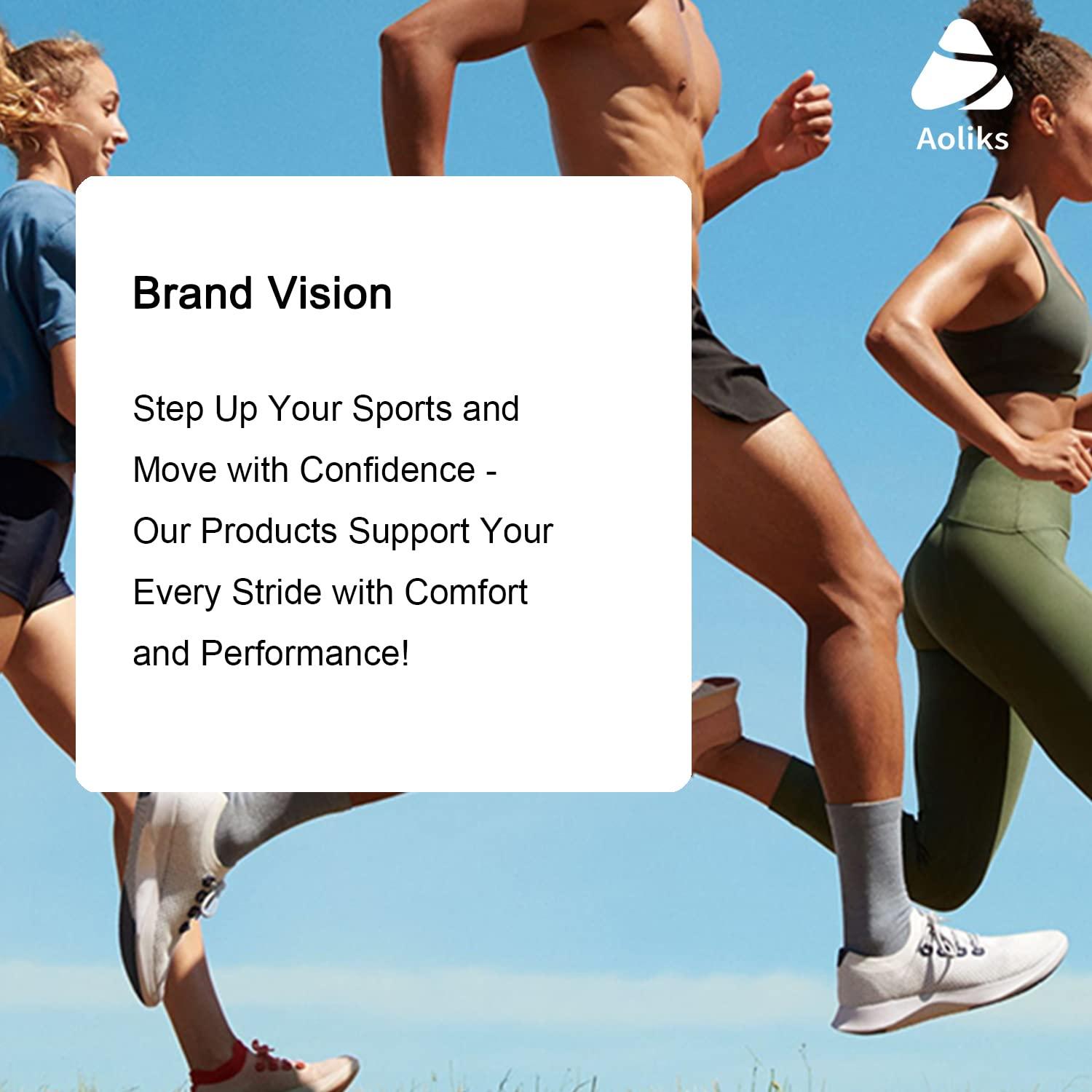 Aoliks Aoliks Compression Socks for Women & Men 4 Pairs,Knee High Support Socks for Nurses Flight Athletic