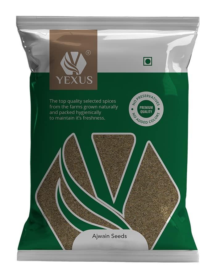YEXUS Yexus Premium Ajwain Seeds, 50g | Ajmod | Jumud | Omam | Carom Seeds | Caraway | Thymol Seeds