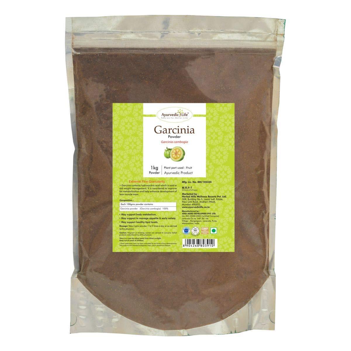 Ayurvedic Life Ayurvedic Life Garcinia Powder - 1 Kg Value Pack Of 4