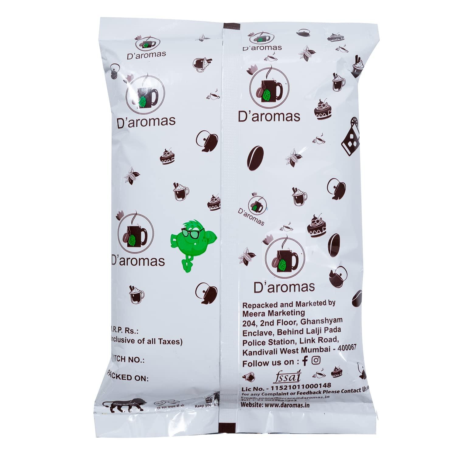 D\'aromas D\'aromas Low Sugar Coffee Premix 1kg for Vending Machine Instant Coffee Chicory Mix