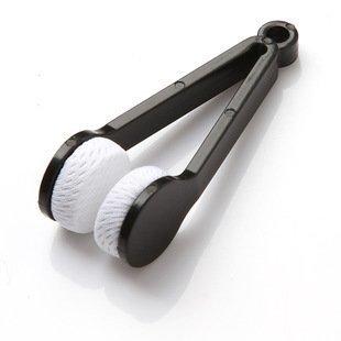 The Flash Store 12 pcs Mini Sun Glasses Eyeglass Microfiber Spectacles Cleaner Brush Cleaning Tool,Random Color (12)
