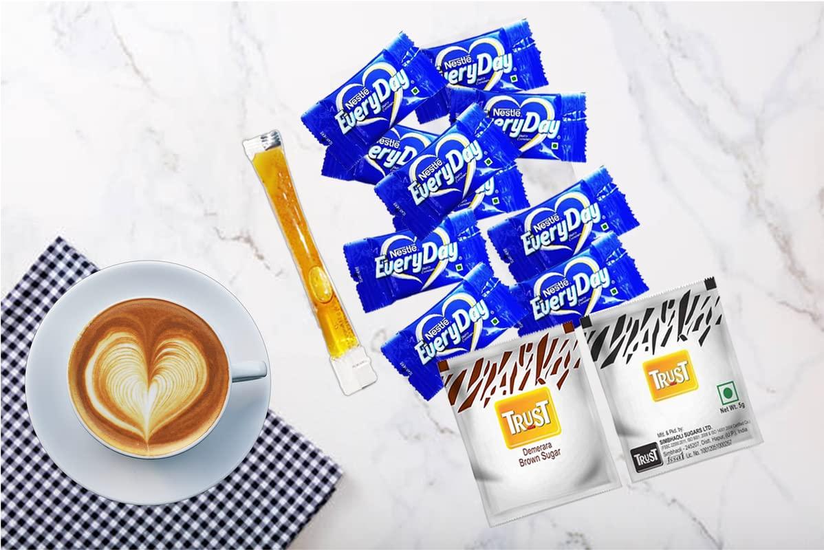 PRO ORGANIC LIFE PRO ORGANIC LIFE Nestle Everyday Dairy Creamer Sachets(3gm.*300)TRUST Brown sugar sachet(5gm.*400)/TRUST White sugar Sachets(5gm.*400)/PRO ORGANIC LIFE Honey Sachets (8gm*40)