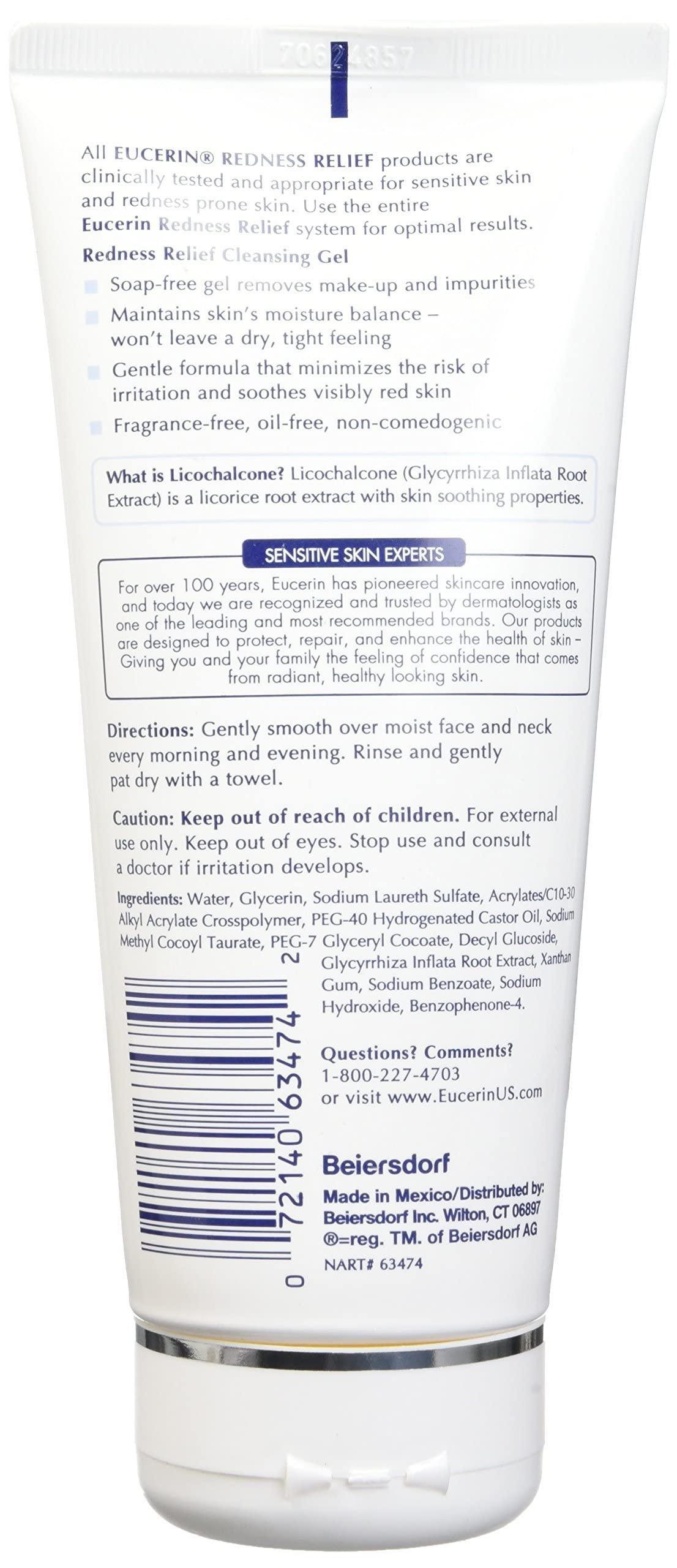 Eucerin Eucerin Redness Relief Cleanser, 6.8 Oz