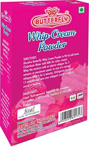 BUTTERFLY Butterfly Instant Whip Cream Powder, 50g