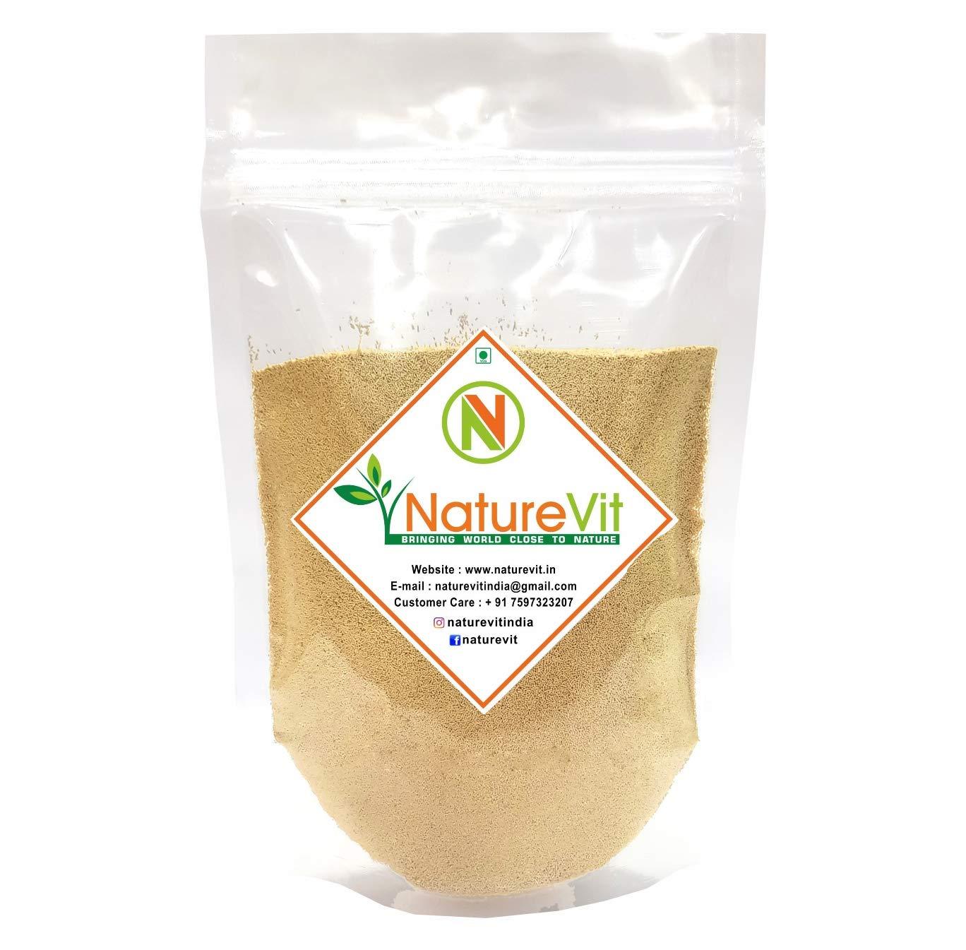 Nature Vit NatureVit Instant Dry Yeast Powder, 100g | Nutritional Yeast Powder for Baking | Active & Instant Yeast for Bread Making at Home | Instant Dry Yeast for Baking, Bread, Cake, Pizza & Wines