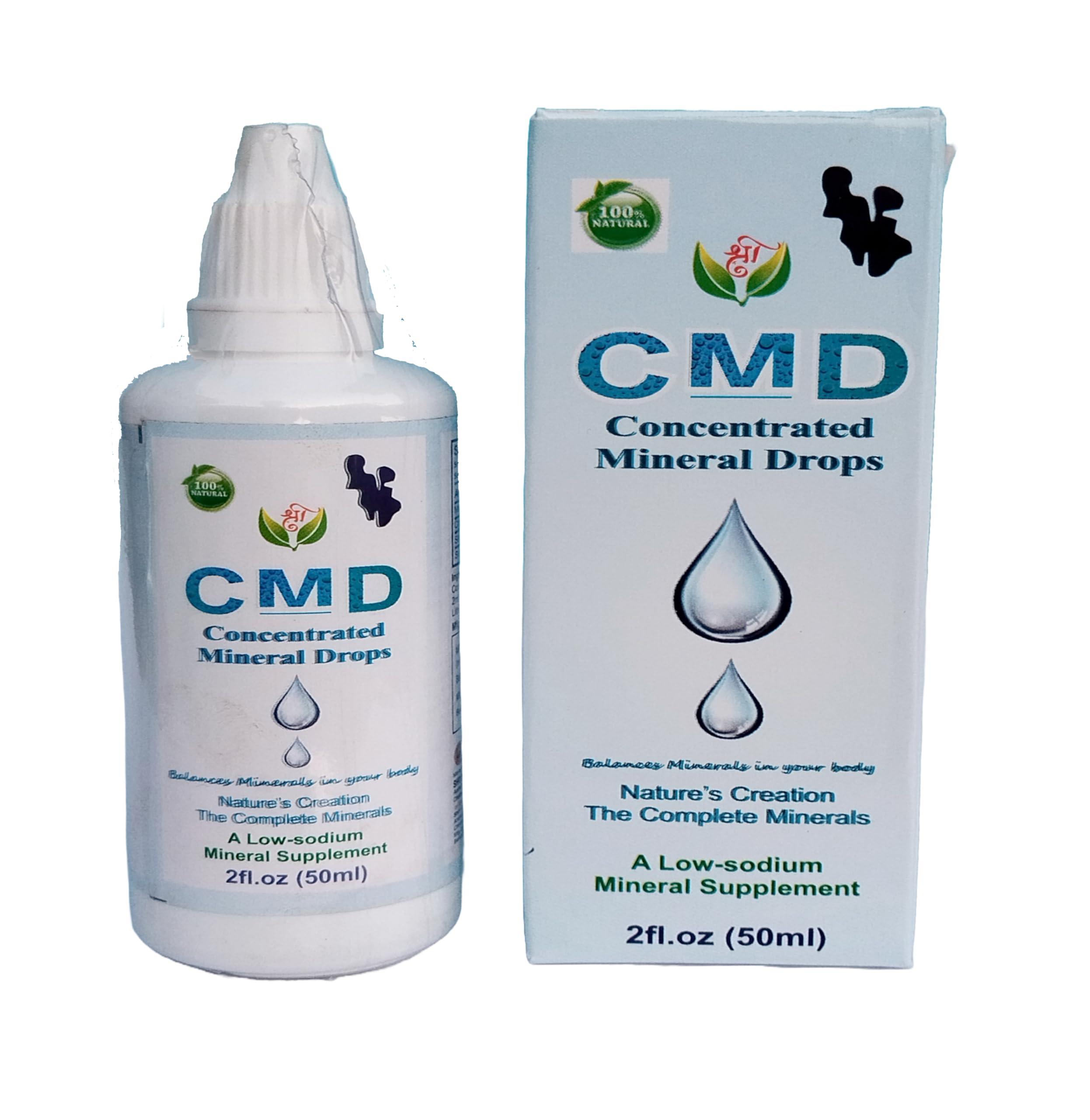 Shri industry Shri Cmd Drops 50 ml for Improved Mineral Absorption Health Supplement for Men and Women Concentrated Mineral Drops