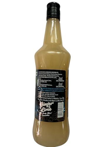 Mala's Mala\'s Lime Cordial Drink 750Ml Bottle, Ginger, 750 Gram, No Preservatives