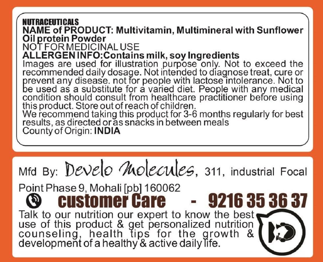 advanta Advanta Women Weight & Mass Gainer Protein Powder 500 g Strawberry