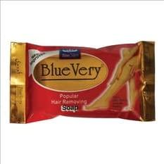 Dhanika Enterprises Blue Very Hair Removal Soap For Men & Women | Baal Saaf Karne Ka Sabun | Pack of 33 Soap