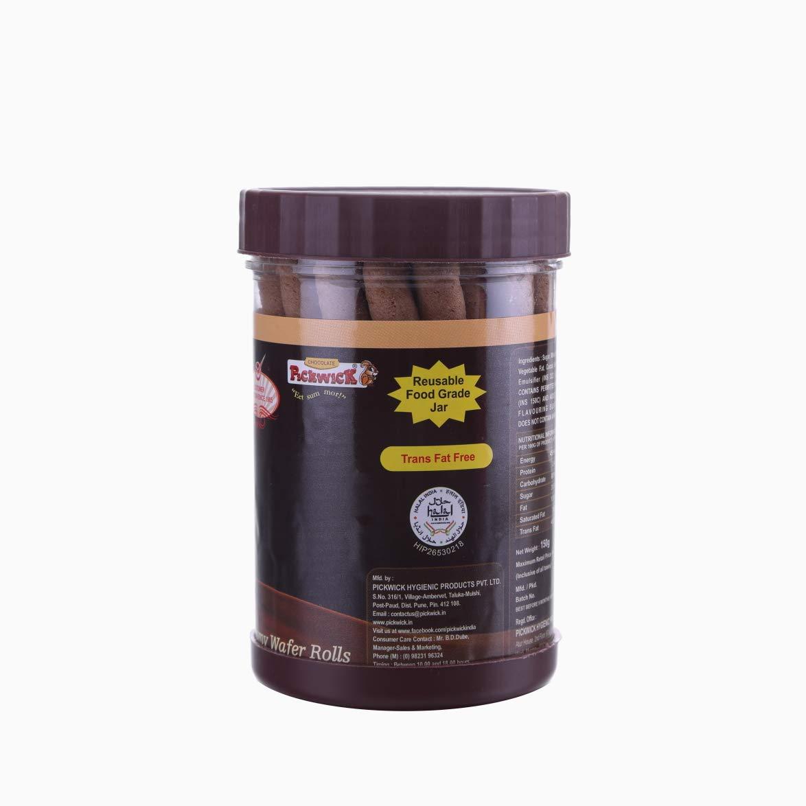 PICKWICK PICKWICK Dark Chocolate Wafer Rolls 450gm (150gm x 3)