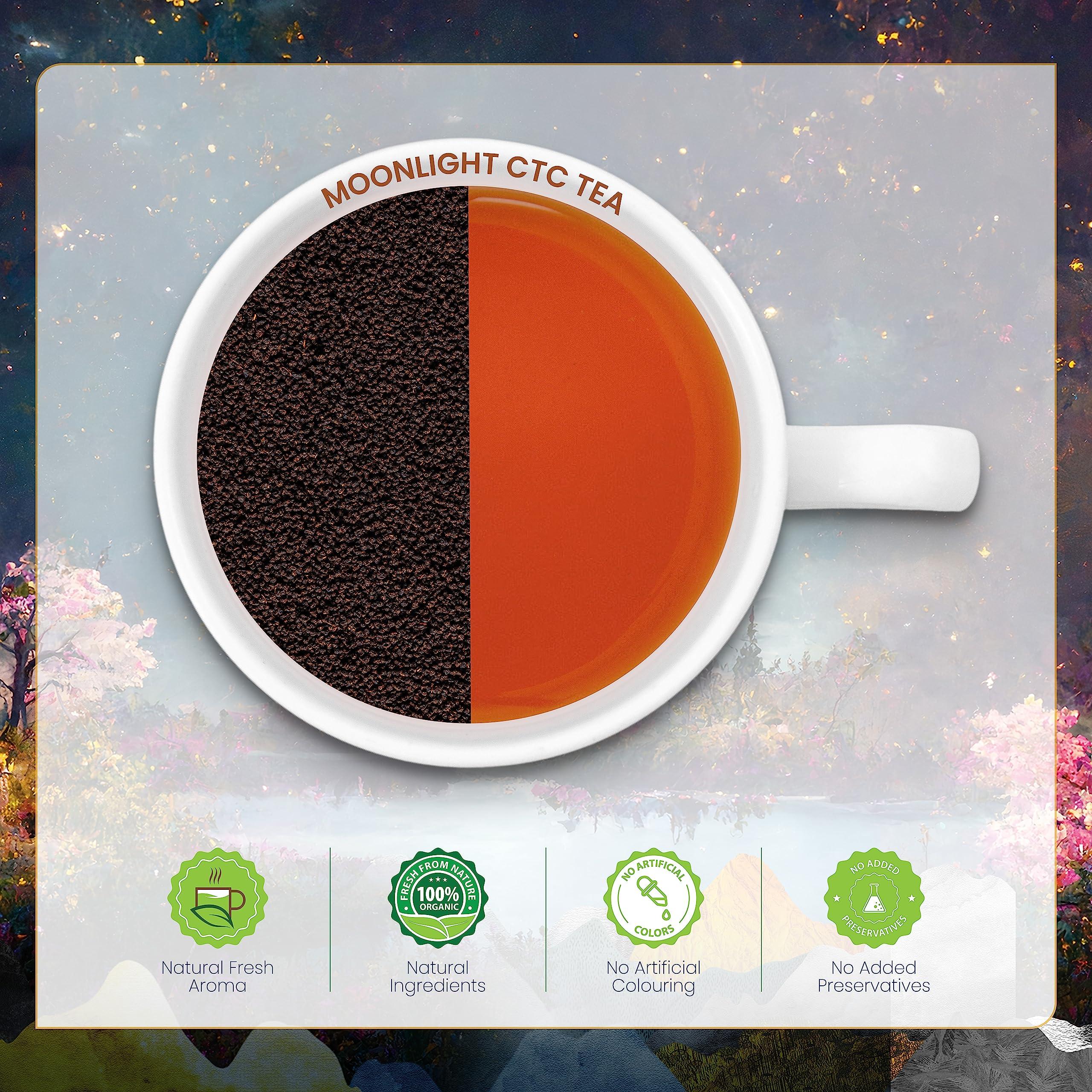 DABRI DABRI Moonlight Ctc Tea, 300 Grams (Pack Of 3, 100 Grams Each), Chai Tea