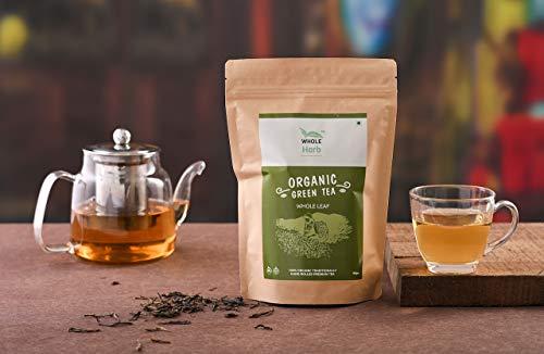 Whole Herb Whole Herb Organic Green Tea | Himalayan Mountains Tea | Loose Leaf | 100g