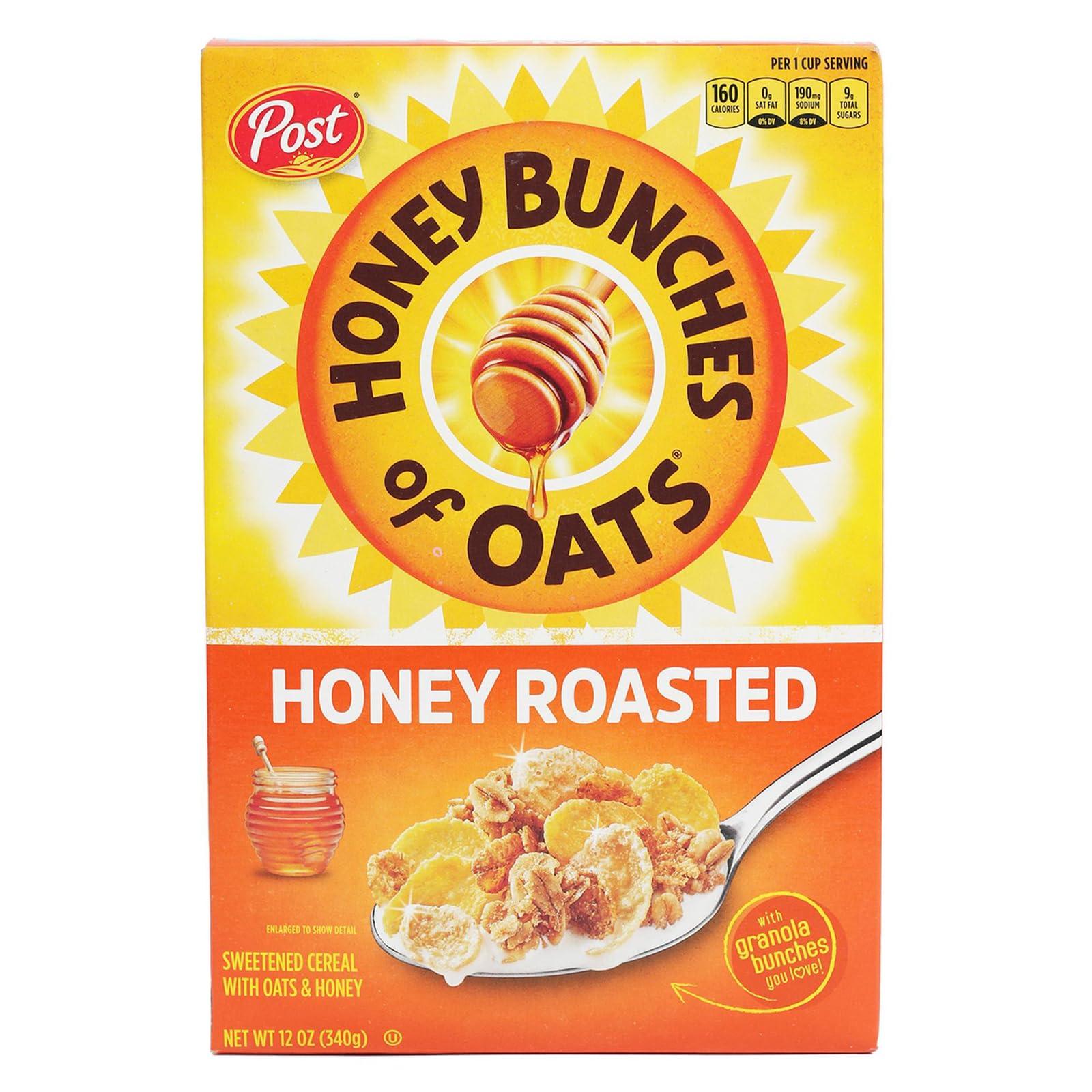 Post Honey Bunches of Oats Post Honey Bunches of Oats Crunchy Honey Roasted, 411 G