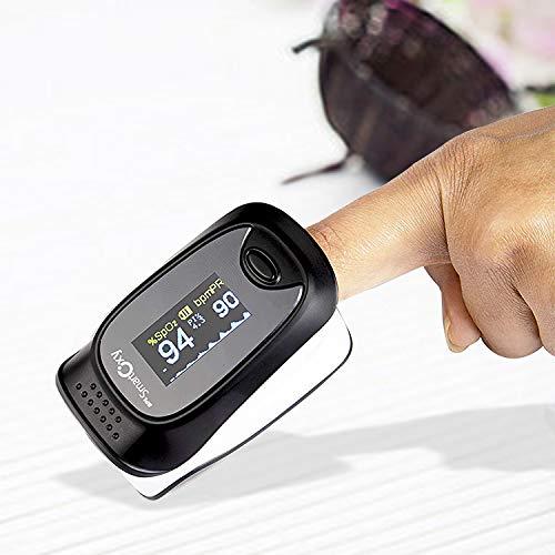 BPL Medical Technologies BPL Medical Technologies BPL Smart Oxy Finger Tip Pulse Oximeter (Black)|High Accuracy|SPO2|Perfusion Index| OLED Display| CE Certified| Heart Rate|