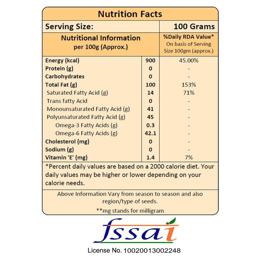 TILSAR Tilsar 500ml Ghani White Sesame Oil (Kolhu/Chekku Filtered Til Oil / Gingelly Oil) - 500ml