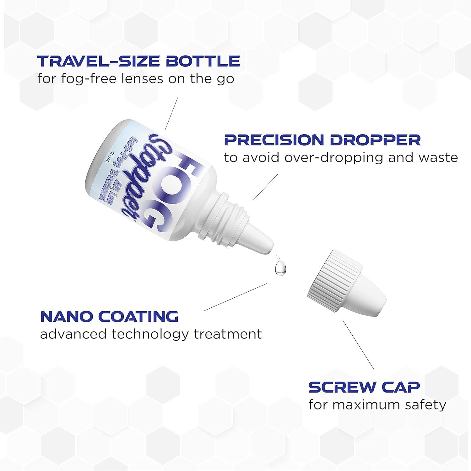 ULTRAVUE Dynamic Labs Fog Stopper - Stops Fog on AR Lenses and All Lenses