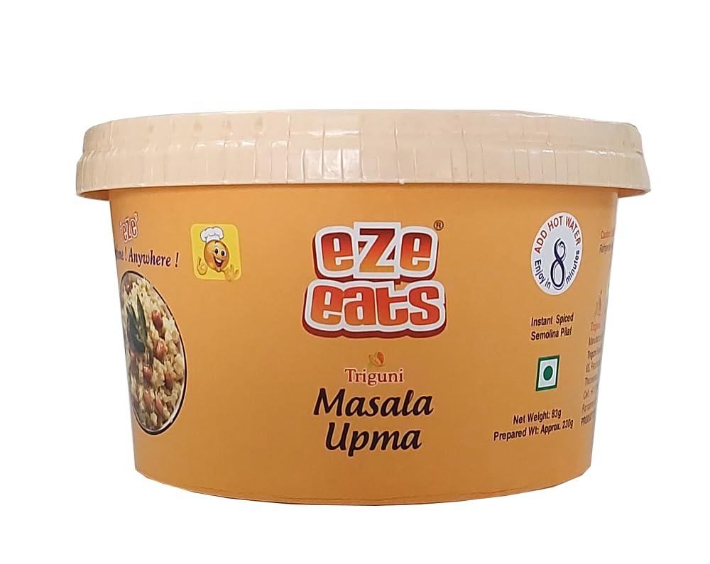Triguni Eze Eats Triguni Eze Eats Masala Upma, 83 grams (pack of 2)