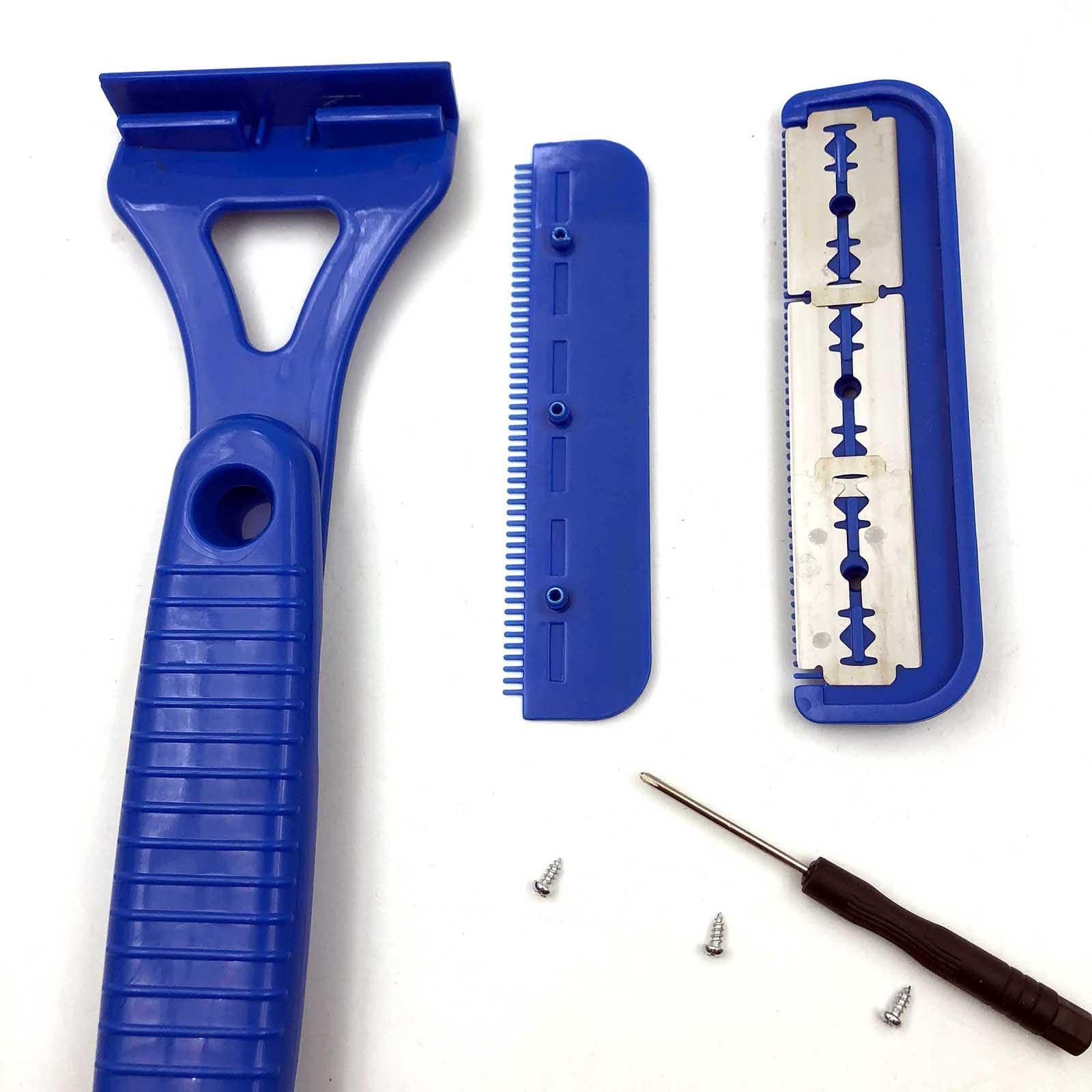 Bnf BNF Back Shaver for Men Back Scratcher Leg Ergonomic Handle Body Shaver blue |Health & Beauty | Shaving & Hair Removal | Electric Shavers | Men\'s Shavers