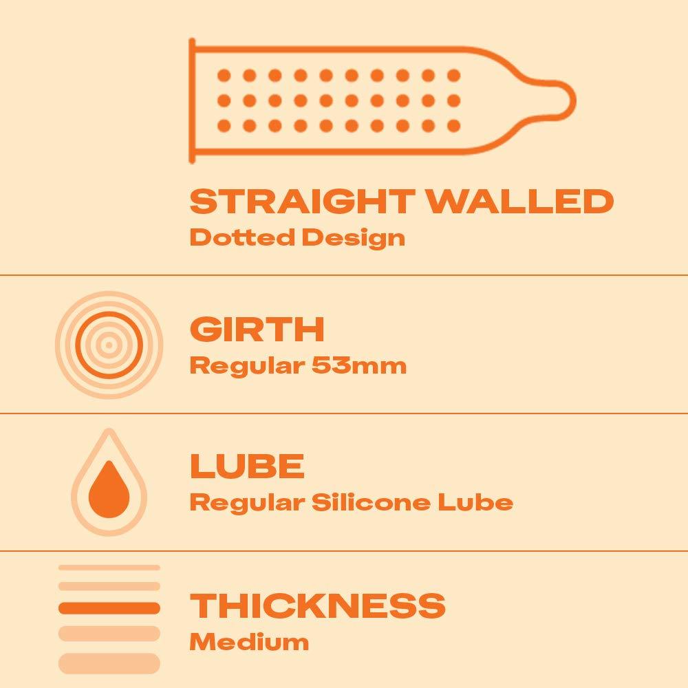 Durex Durex Honeymoon Combo (Extra Thin 10s, Extra Dots 10s, Extra Time 10s)