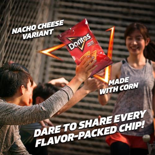 Doritos Doritos Frito Lay Nacho Cheese Flavored Tortilla Chips, 7 Oz 198.4 G