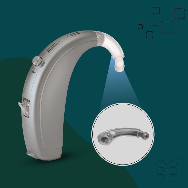 FCS FCS Ear Hook Compatible With Phonak Bolero Q30-P|| Hearing Devices Replacement Accessories | Easy Install | Durable ABS Material| Anti-Howling Ear Hook