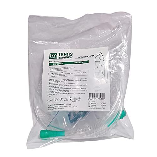 PENTAMED TRANS NEB-MASK - Adult Nebulizer Mask for Comfort in Breathing. (with Air Tube, Medicine Chamber & Mask)