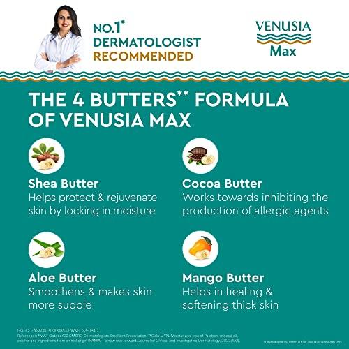 Venusia Dr. Reddys Venusia Max Combo of Cream 150g & Lotion 300g|Intensive Moisturizing Lotion and Cream|Paraben Free Body Lotion and Cream For Dry Skin | Moisturizer Infused With Shea Butter & Cocoa Butter