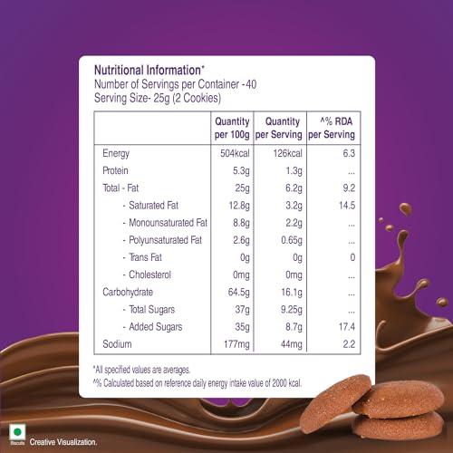 Unibic Foods India Pvt Unibic Choco Kiss | Limited Edition Choco filled Cookies | Valentine\'s Delight | Perfect Valentine\'s Gift | 500gram|Chocolate