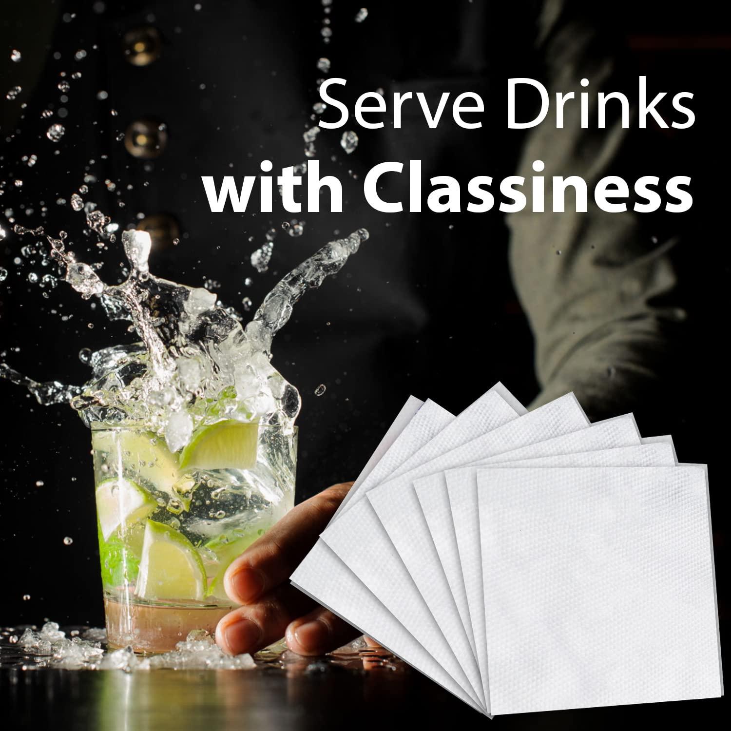 Feather's Feather\'s Premium Tissue Paper Napkin 1Ply |100 pulls, Pack of 1, 30X30 cm | Naturally White | Cocktail Napkin, Super Strong & More Absorbent | Extra Soft | Best for Kitchen Use and Serving