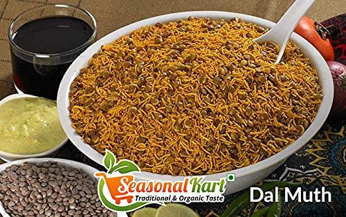 SEASONALKART Seasonal Kart Mixture Dalmoth Namkeen Normal Spicy 400 gms (Dalmoth) Mixture namkeen | Marwari Special