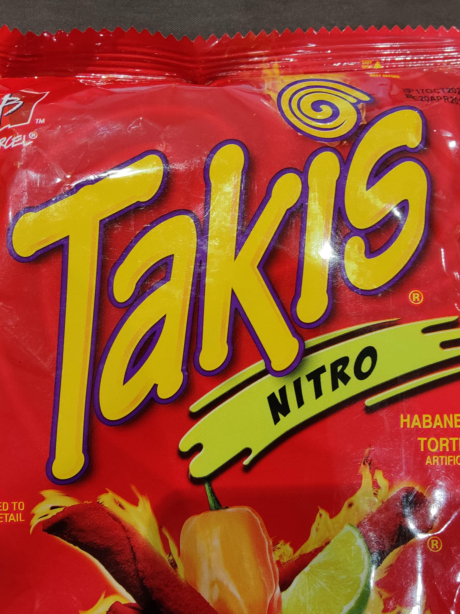 Barcel Takis Nitro- Habanero & Lime Tortilla Chips 113g