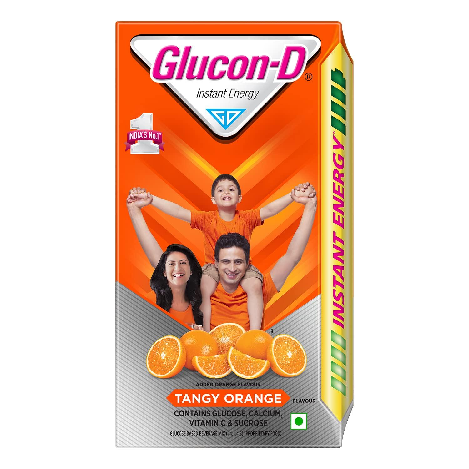 Glucon-D Glucon-D Instant Energy Health Drink Tangy Orange - 1kg Refill with free bottle & Glucon D Instant Energy Health Drink Nimbu Pani - 1kg Refill with Free Bottle