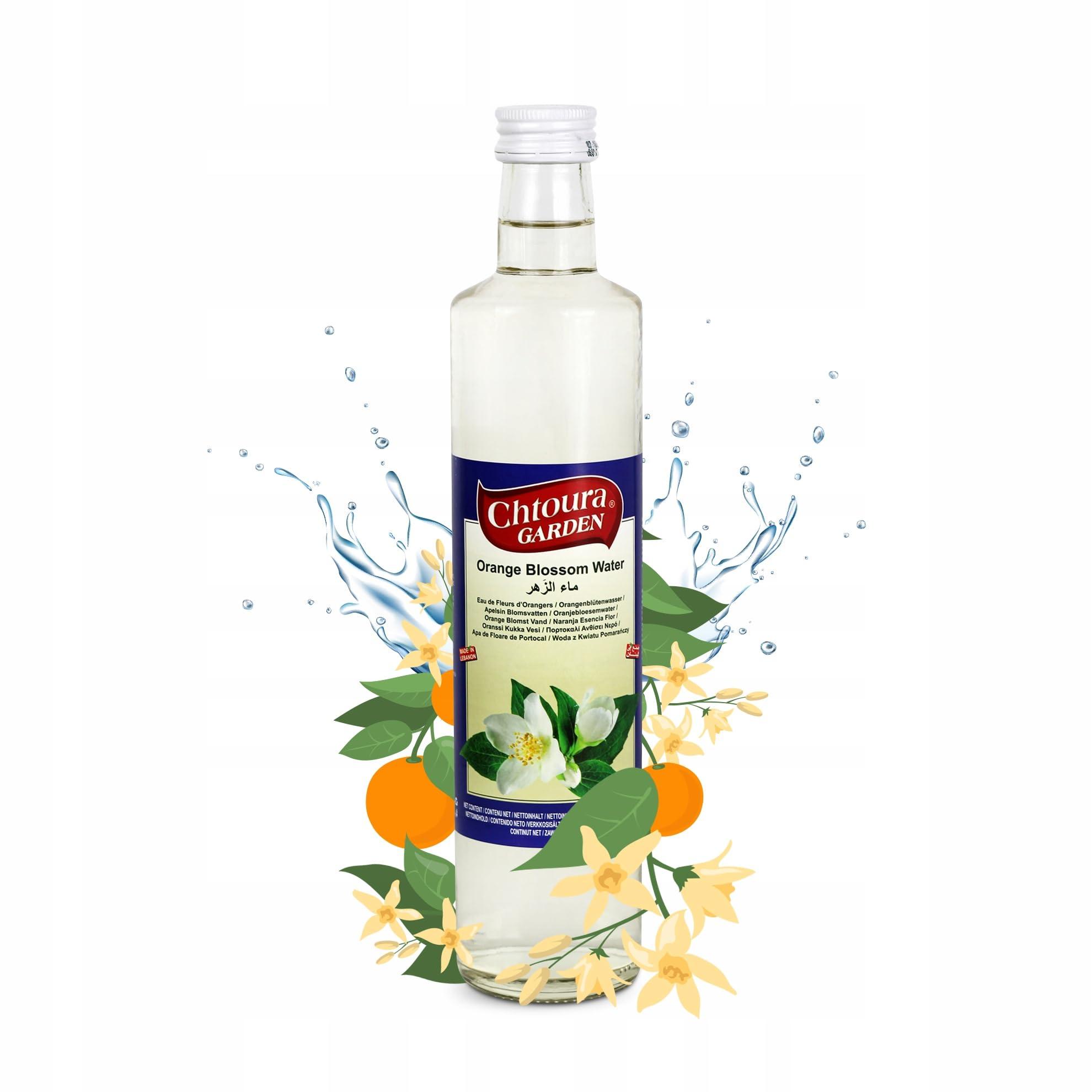 Chtoura Garden Chtoura Garden Water, Orange Blossom, 500 millilitre, Blue