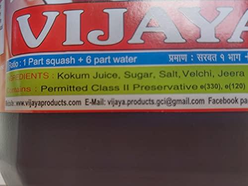 VIJAYA VIJAYA Kokam Sartbat / Syrup 100 Percent Natural, 5000 ml, Radish Black