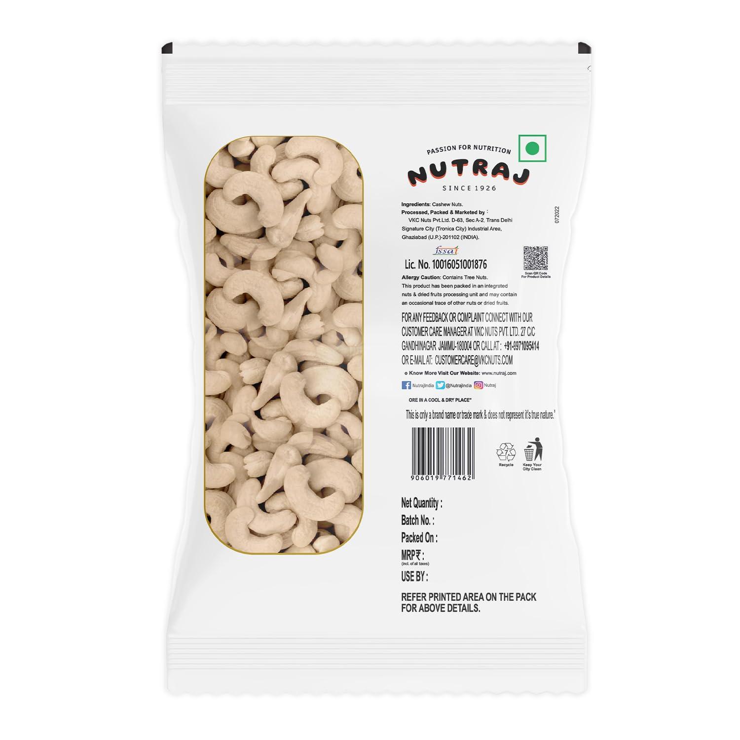 Nutraj Nutraj Dry Fruit Combo Almond, Cashews, Raisin, Walnut Kernels 400g (100g Each) | Badam | Kaju | Akhroth giri | Nutritious, Delicious & Crunchy | Rich in Magnesium, Copper & Phosphorus