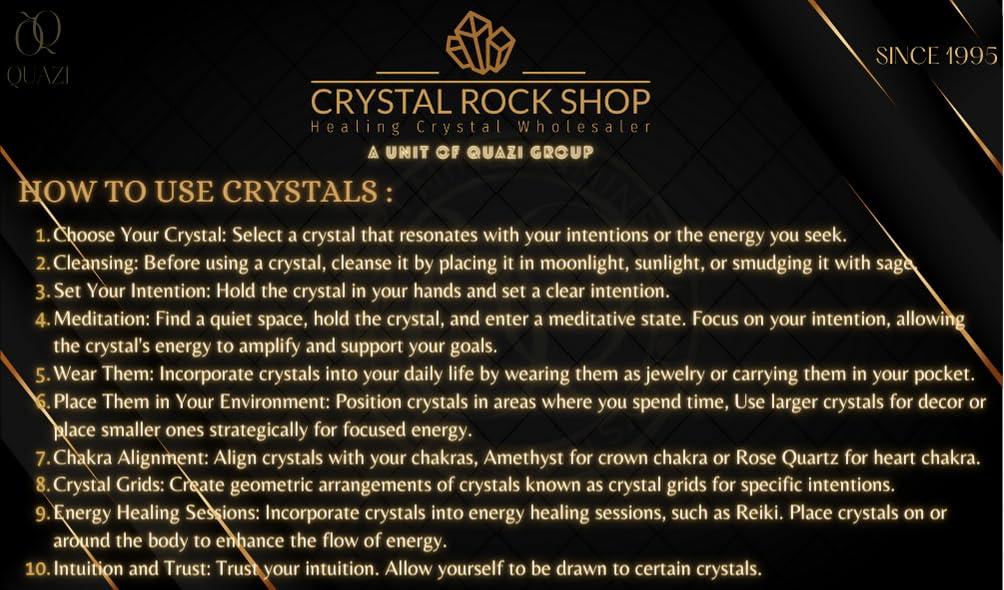 Crystal Rock Shop Natural Original Crystal Healing Rough Stone Raw Crystals for Manifestation, Meditation and Reiki Healing Stones (1 Kg Pack, Limestone)
