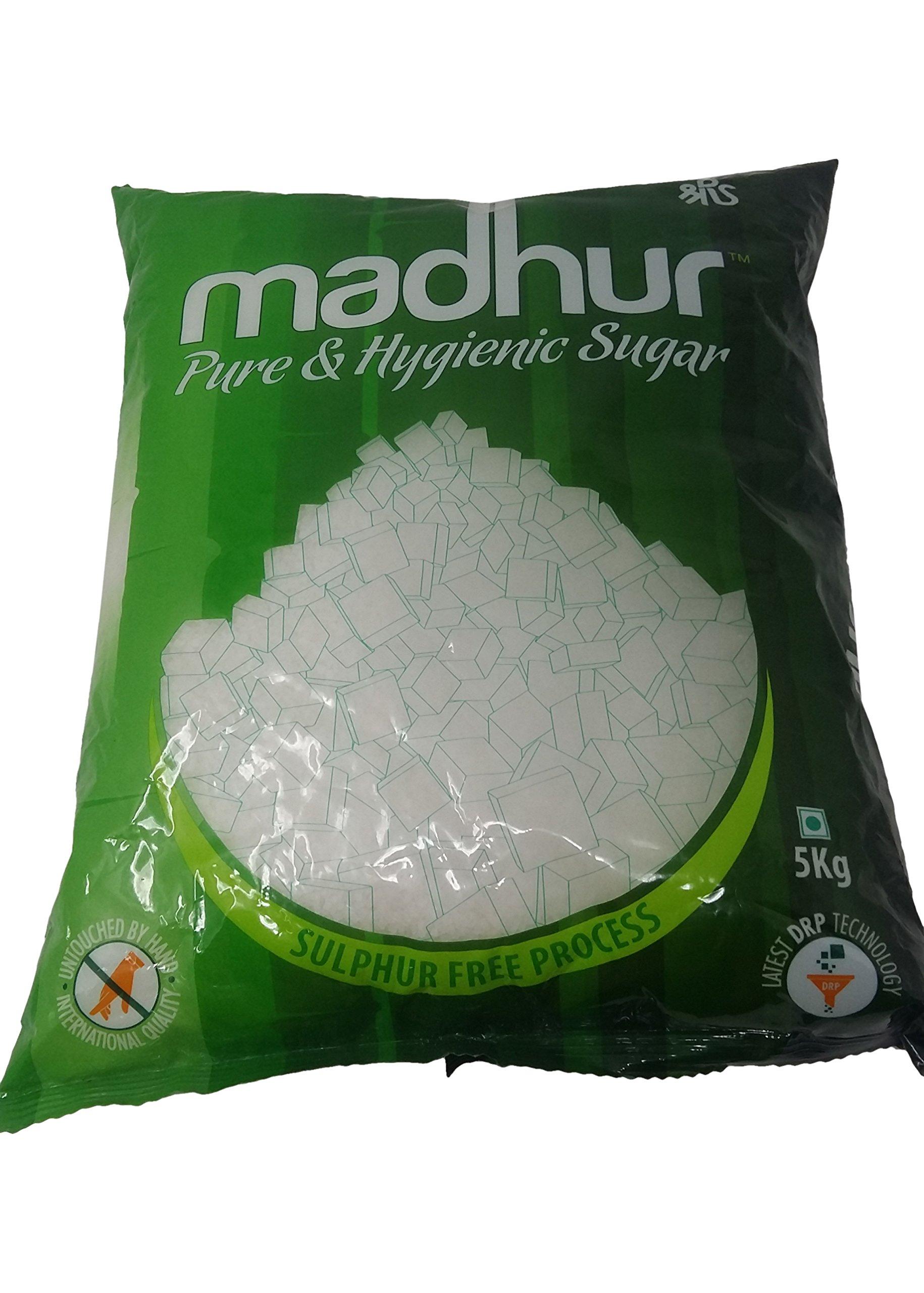 Madhur Madhur Sugar - Sulphur Free, 5kg Bag