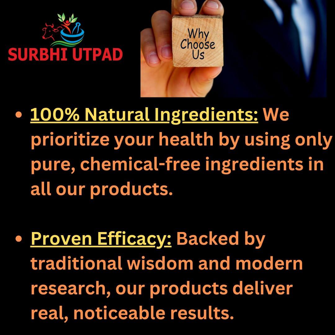 ????? ?????? Surbhi Utpad Cow ghee Nasal Drop 15 ml | Panchgavya ghrit Nasika Aushdhi (Pack of 4)