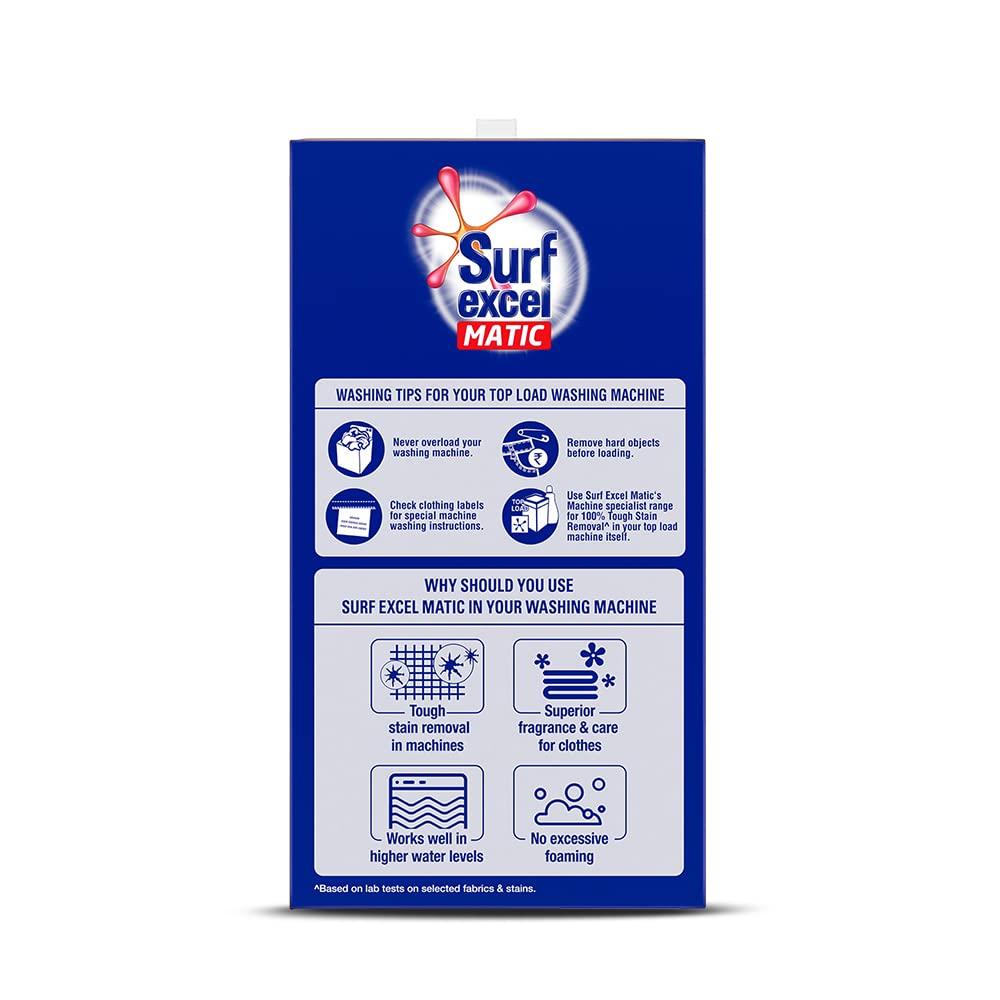 Comfort Comfort After Wash Morning Fresh Fabric Conditioner Pouch - 2 L & Matic Top Load Detergent Powder - 4 Kg with Free 2 Kg Combo