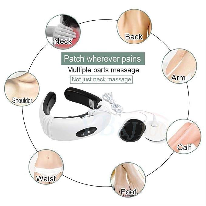 ESHOPSKART STORE Electric Neck massager KL-5830 Portable Neck Massager With Infrared Heat and Health Neck Care (811-3) 14x15x04CM