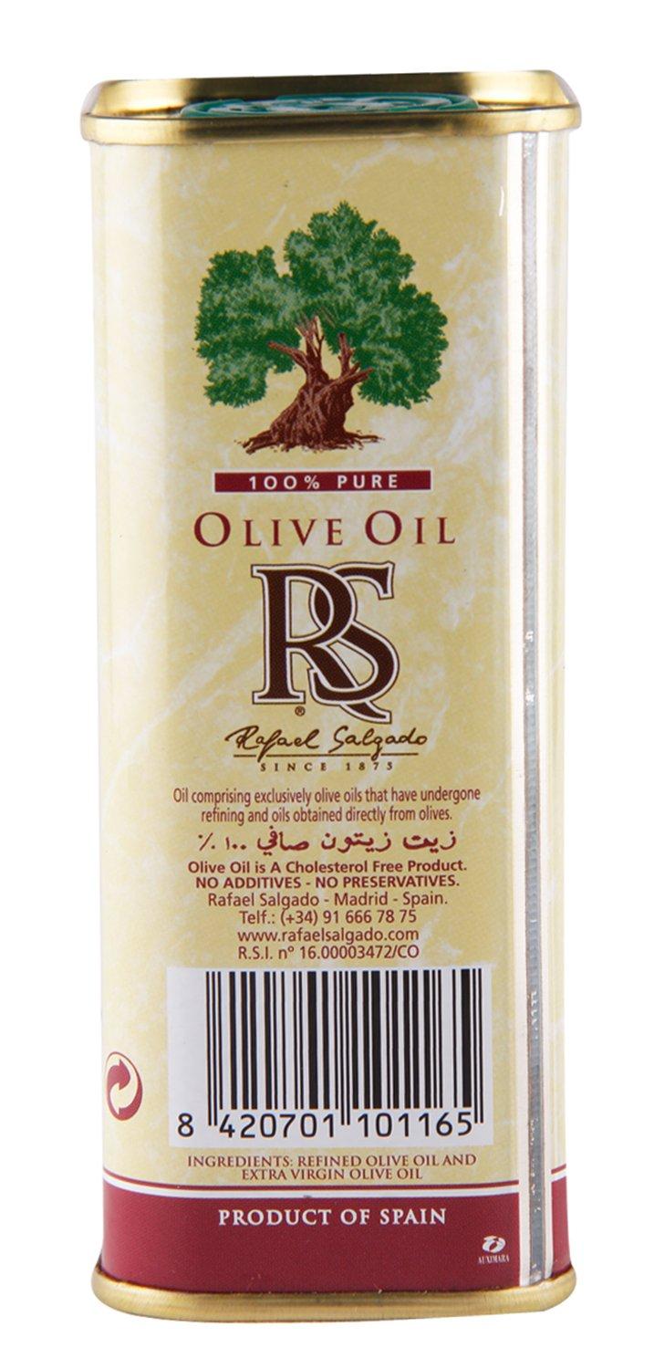 Rafael Salgado Rafael Salgado 100% Pure Olive Oil | Good for Indian Cooking and Frying Tin 200ml