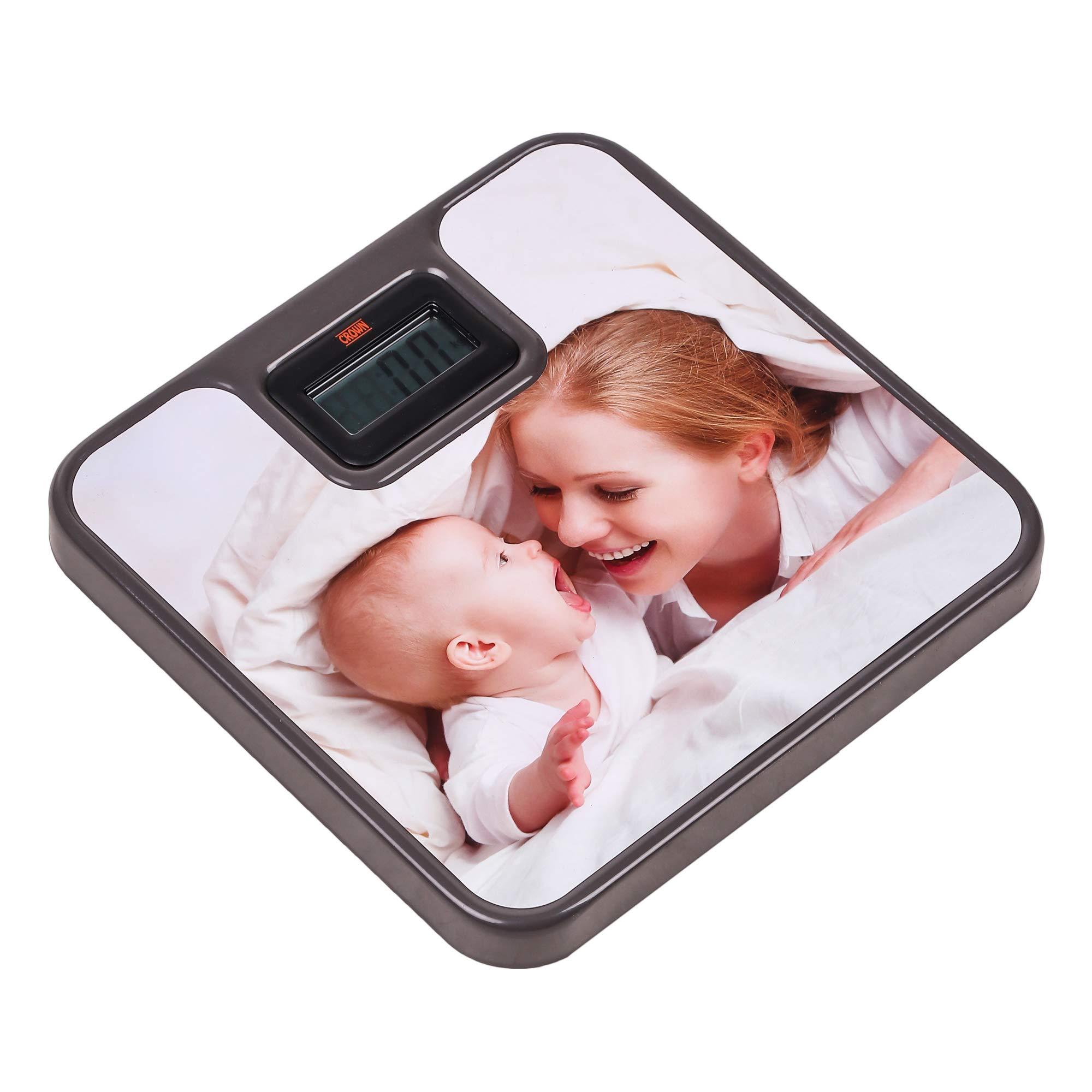 CROWN Crown Electronic Mother and Child Personal Digital Body Weighing Scale 150 kg