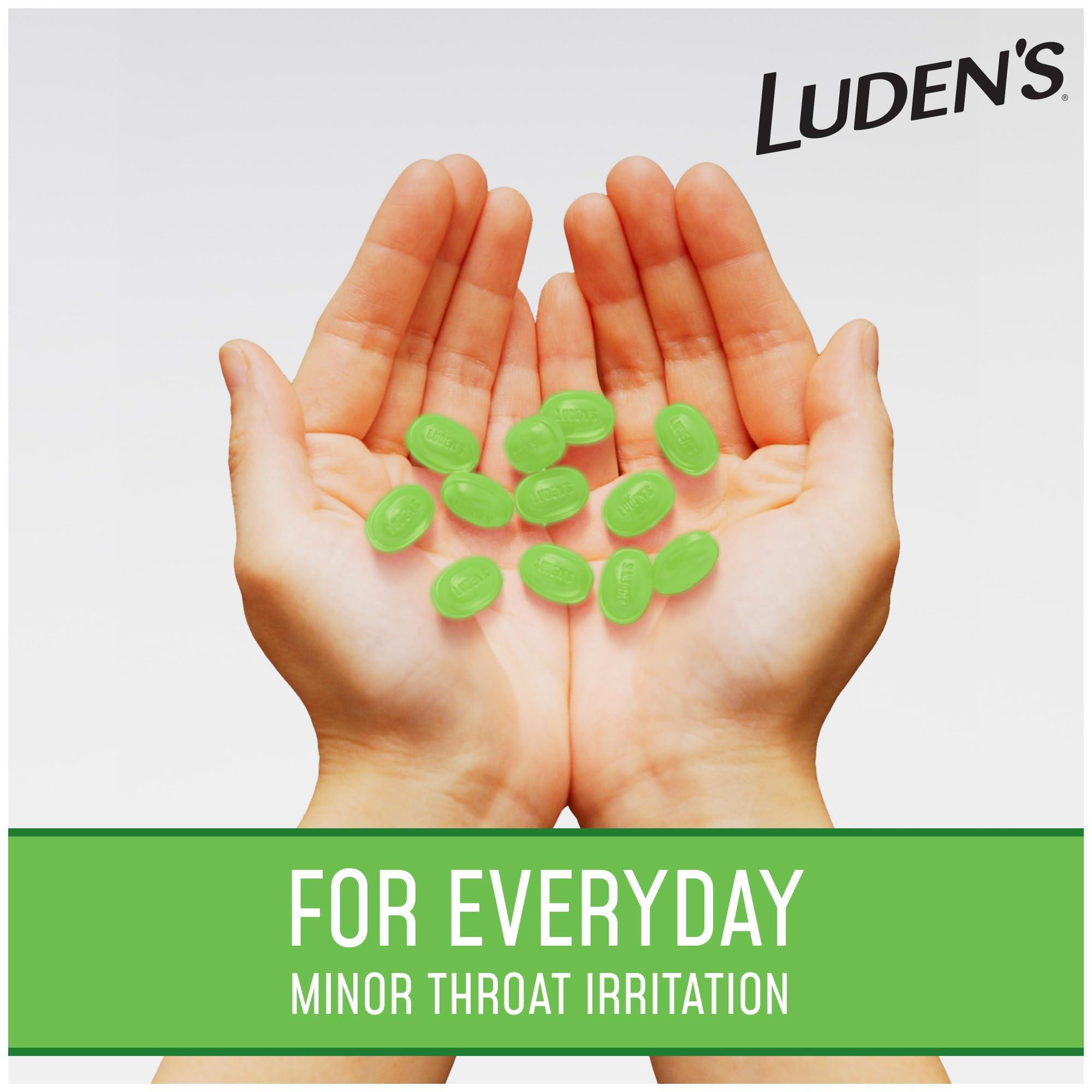 Ludens Luden\'s Green Apple Throat s | Deliciously Soothing | 25 s | 1 Bag