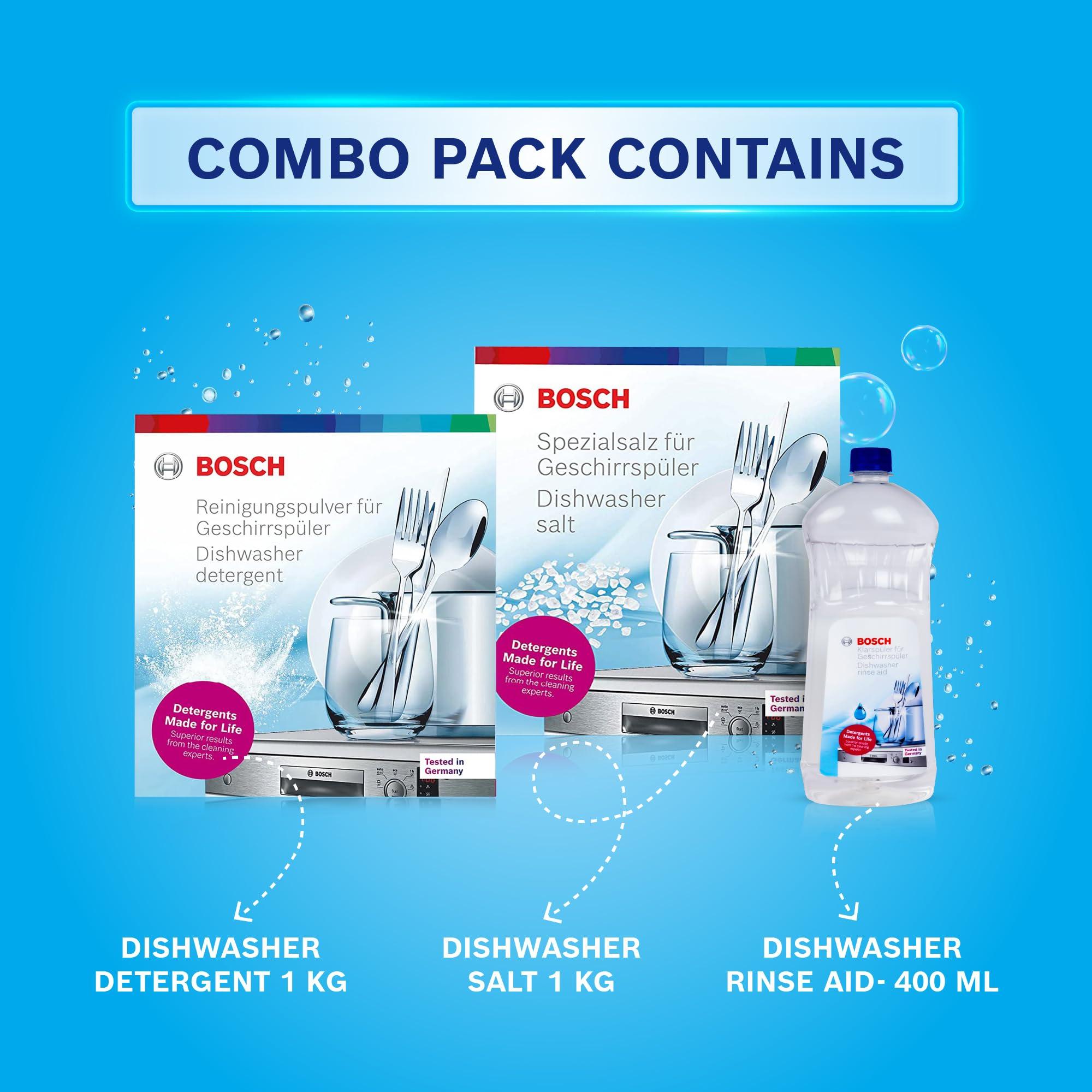 Bosch Bosch Combo Pack Dishwasher - Detergent, Salt & Rinse Aid