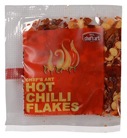 Food service india Food service india Chef's Art Combo of Oregano Sprinkler Sachet (150) and Chilli Flakes Sachet (150)