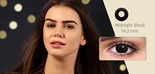 AQUALENS CONTACT LENSES Aquacolor Daily Disposable Colored Lenses with 0 Power - Stormy Gray - (10 Lens/Box)